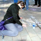 The Peoples Chalk Messages. Why I Occupy NS