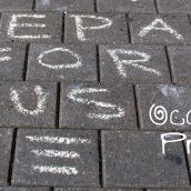 The Peoples Chalk Messages. Why I Occupy NS