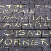 The Peoples Chalk Messages. Why I Occupy NS