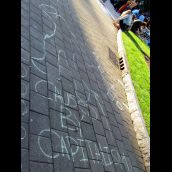 The Peoples Chalk Messages. Why I Occupy NS