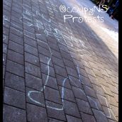 The Peoples Chalk Messages. Why I Occupy NS