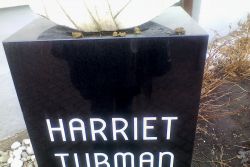 Harriet Tubman Memorial Bust defacement image 2