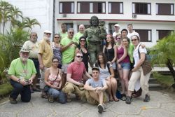 Che Brigade in Santa Clara with Che