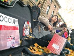 Budget Awareness Rally at Nova Scotia Legislature