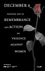 National Day of Remembrance and Action on Violence Against Women, by Joyclin Coates